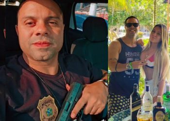 Delegado preso por extorsão em Manaus agora está livre e debocha na rede social: ‘voltei, te f0de’ 