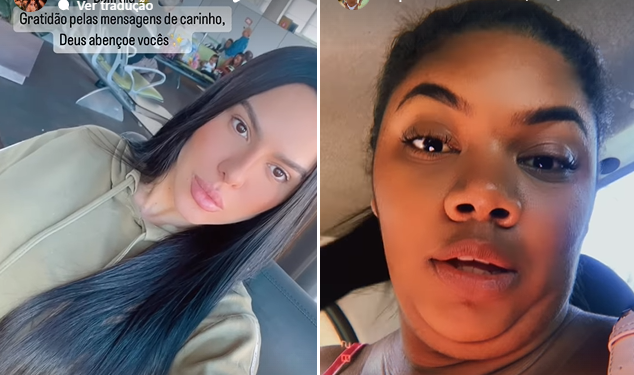 Após Tamires postar foto ‘plantada’ no aeroporto, irmã de Davi o defende: ‘Ela tá em hotel’