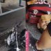 Vídeo forte: motoqueira de app grita de dor em Manaus após carreta esmagar a perna dela