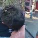 Vídeo: passageiros do 014 pintam de vermelho e roxo as caras de dois assaltantes em Manaus