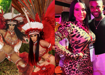 Amazonenses reagem após Davi assumir relação com musa do Garantido parecida com Isabelle: ‘A cópia’