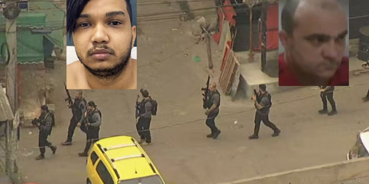 Polícia é atacada a tiros em favela do Rio de Janeiro a procura de traficantes amazonenses
