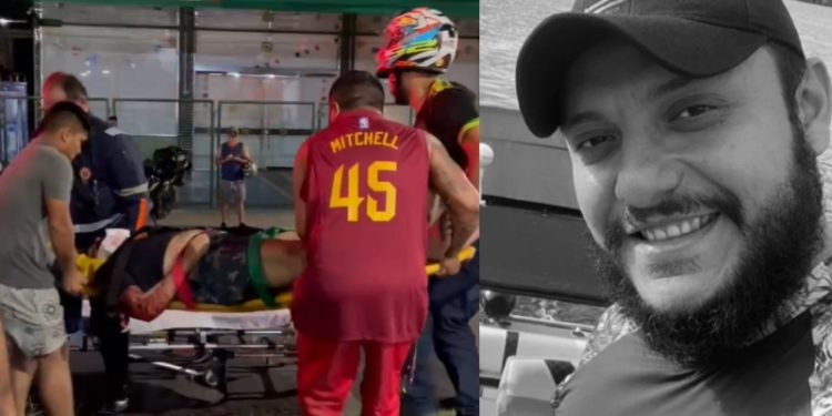 Empresário cai da moto, bate a cabeça no chão na Ponta Negra e morre em Manaus