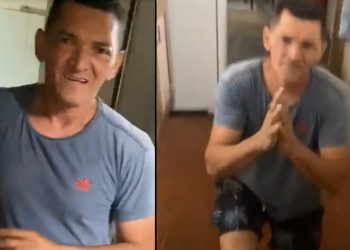 Vídeo: pai flagra pedreiro estuprand0 a filha dele em Manaus e suspeito pede ‘perdão’