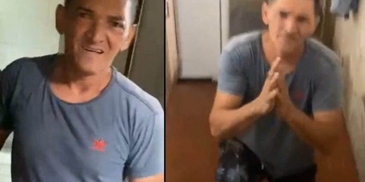 Vídeo: pai flagra pedreiro estuprand0 a filha dele em Manaus e suspeito pede ‘perdão’