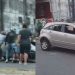 Carro é destruído após motorista entrar na contramão e atingir motociclista na Cachoeirinha; veja o vídeo