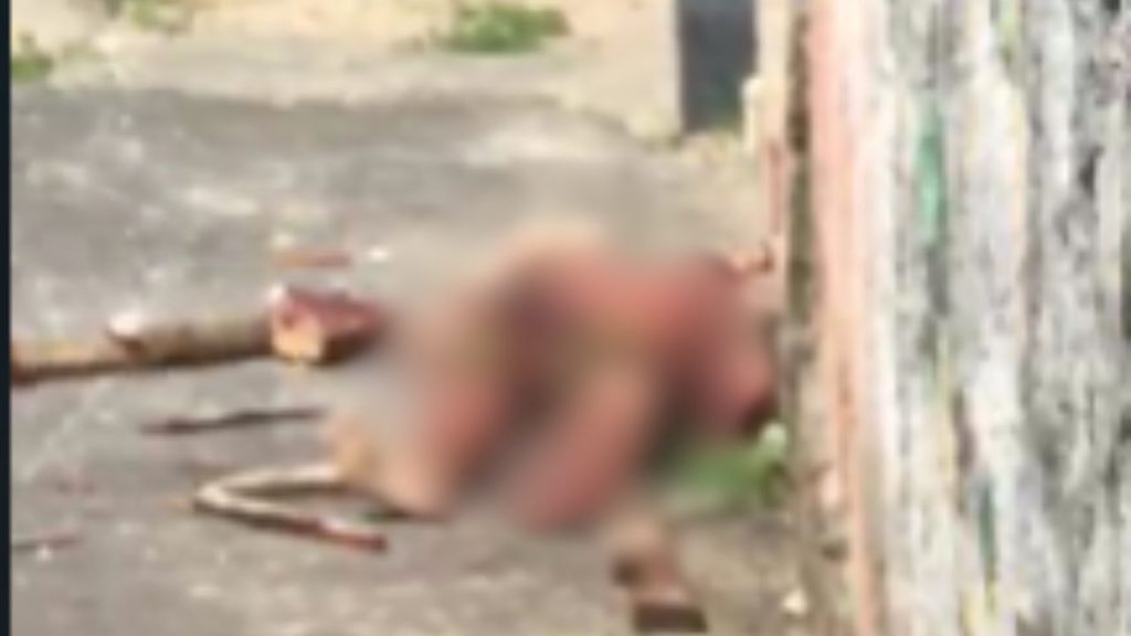 Homem que estupr0u menina de 6 anos morre a pedradas por moradores do Nova Vitória; veja o vídeo