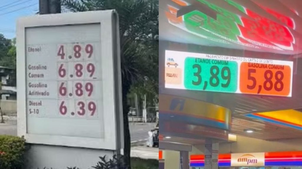 Enquanto Amazonas extrapola no preço, no interior de Mato Grosso do Sul gasolina comum é vendida a 5,88