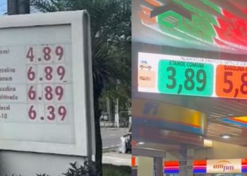 Enquanto Amazonas extrapola no preço, no interior de Mato Grosso do Sul gasolina comum é vendida a 5,88