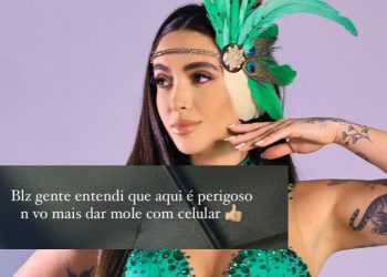 VÍDEO: Manauaras avisam sobre os perigos da cidade após Giovanna andar com celular na mão