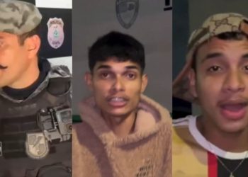 VÍDEO: Sargento da Rocam caça influencer 'amostradinho' que gravou vídeo fumando 'baseado' na frente de delegacia no Nova Cidade