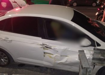 Pistoleiros matam motorista de aplicativo na Avenida das Flores; veja o vídeo