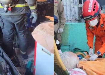 VÍDEO: Princípio de incêndio quase destrói casa de idosos na zona sul de Manaus