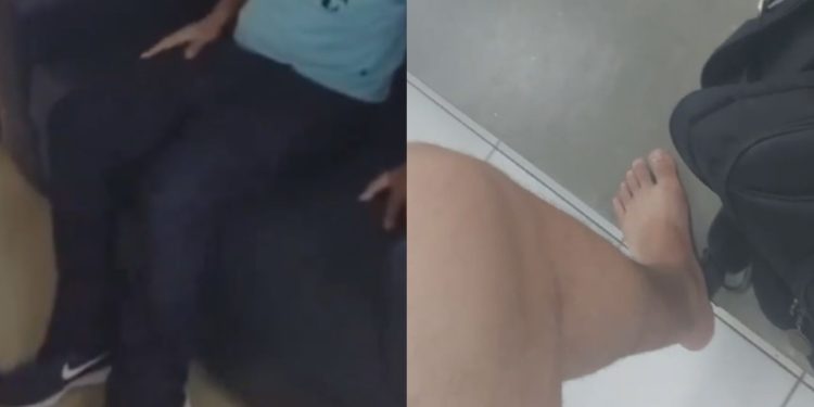 Vídeo mostra 'taradão' fazendo proposta s3xual a universitário da Ufam dentro do vestiário