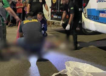 Pedestre morre atropelado por ônibus em alta velocidade no Colônia Terra Nova; veja o vídeo