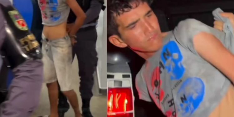 Bandido que tocou o terror na linha 610 vira ator e finge ser paraplégico na hora de ser preso; VEJA O VÍDEO