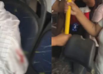 Vídeo: Assaltantes tocam o terror no 560 e perfuram passageiro nas costas