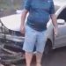 Vídeo: Pneu explode e motorista acaba colidindo contra o poste em Manaus; ninguém ficou ferido
