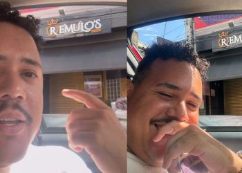 No Remulos? Lucas Buda sai turistando por Manaus e vai parar em lugar inusitado