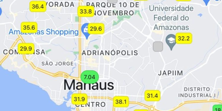 Cheiro de fumaça? Sistema registra piora na qualidade do ar em Manaus