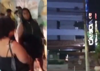 VÍDEO: Homem organiza plateia para pegar a namorada saindo de motel com ‘Ricardão’