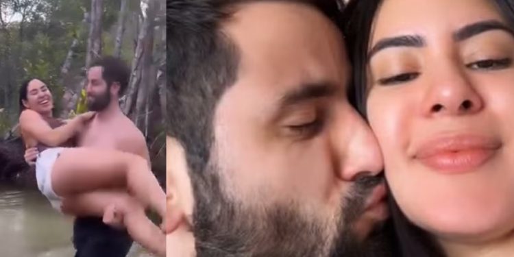 Isabelle elogia dotes de Matteus e ele insinua que é bom de cama: ‘não posso falar’