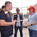 David Almeida fiscaliza andamento de obras em espaços esportivos