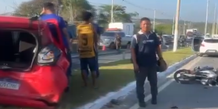 Vídeo: No Rapidão do Tarumã, militar do Exército morre e homem fica ferido em acidente