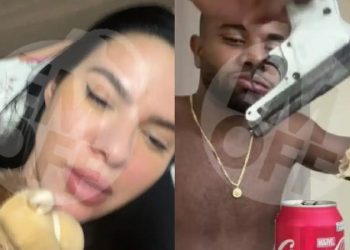 Vaza foto de Davi com suposta arma em conversa com Tamires: ‘Isso aqui é pra você também’