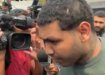 Jogador de vôlei preso pelo assassinat0 de biomédico em Manaus pede perdão e diz: ‘Só participei’