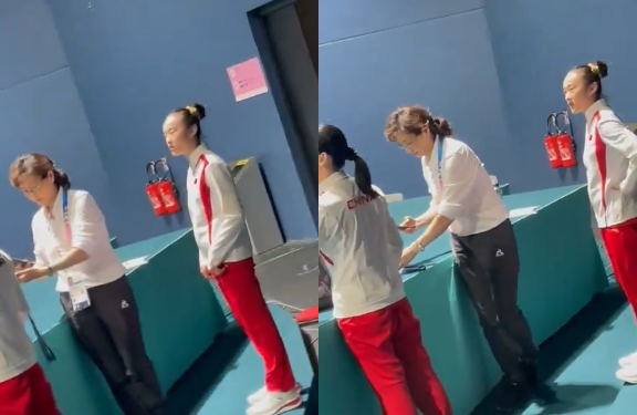 Cheiro de roubo? Vídeo mostra árbitra da China que deixou Rebeca em 4º lugar comemorando chinesa