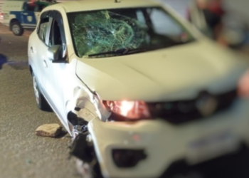 Idoso de 70 anos supostamente bêbado atropela mulher no Japiim e motociclistas perseguem ele