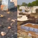 Vídeo: Em Manaus, famílias reclamam ao encontrarem sepulturas ‘só o pó’ e incendiadas