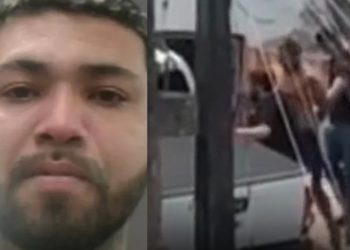 Veja o momento em que a polícia prende suspeito de matar biomédico em Manaus