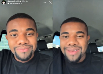 Davi fala de novo sobre acusação de Tamires e a desmente: ‘É só botar a cabeça pra pensar’