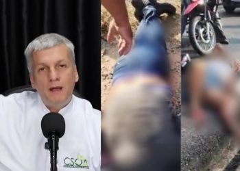 Vídeo: condutor que matou motoqueiro e feriu mulher em Manaus é político e médico