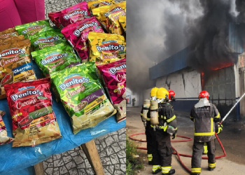 Fábrica Denito’s pode ter pegado fogo por causa de caldeira e corre o risco de desabar
