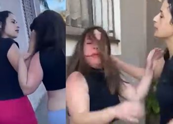 Vídeo: talarica manda fotos indiscretas para casado, apanha e borra a calça: ‘sua otária’