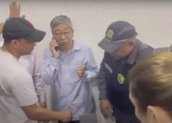 Síndico do Tropical Executive Hotel que alugava piscina para pro$tituição quase vai preso em barraco em reunião