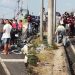 Vídeo urgente mostra motoqueiro mort0 e passageira com perna t0rada em Manaus