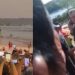 Vídeos: Luciano Huck grava no Amazonas e multidão cerca o apresentador 