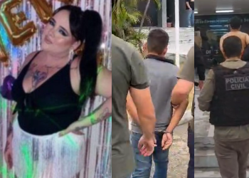 Vídeos: Pistoleiros que invadiram festa de aniversário para matar jovem de 22 anos são presos em Manaus