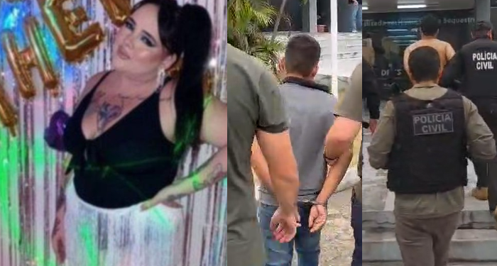 Vídeos: Pistoleiros que invadiram festa de aniversário para matar jovem de 22 anos são presos em Manaus