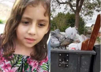 Mulher é presa após a filha de 9 anos ser encontrada morta dentro de contêiner de lixo