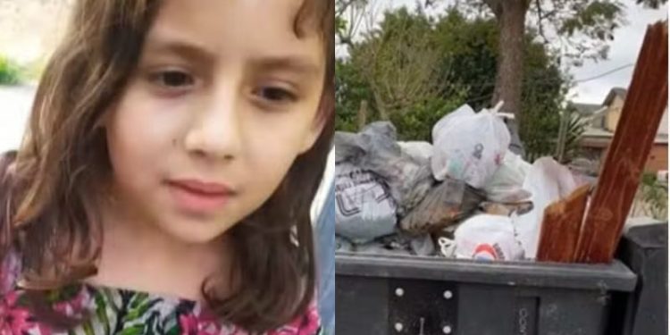 Mulher é presa após a filha de 9 anos ser encontrada morta dentro de contêiner de lixo