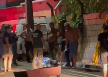 Veja vulgo ‘Coringa’ mort0 com f@cada no peit0 enquanto andava por rua em Manacapuru