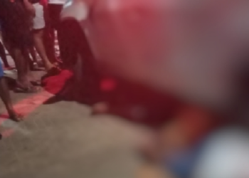 Cena forte: Um morre e três ficam feridos em atentado perto de condomínio em Manaus