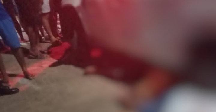 Cena forte: Um morre e três ficam feridos em atentado perto de condomínio em Manaus