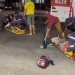 Mulheres em moto ficam feridas após baterem em carro que vinha na contramão em Manaus
