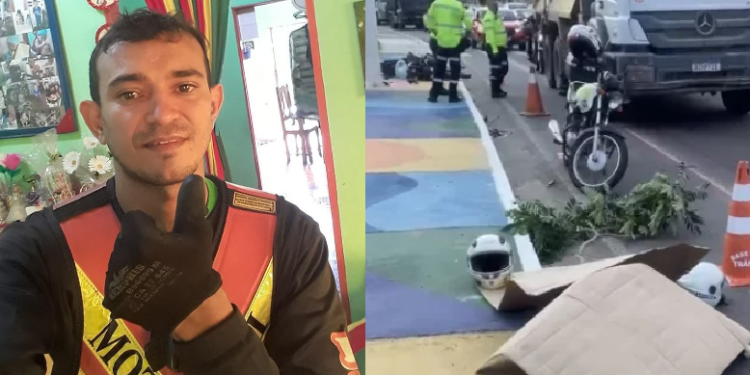 Morre motoqueiro que sofreu acidente na Ponta Negra levando diarista que morreu na hora